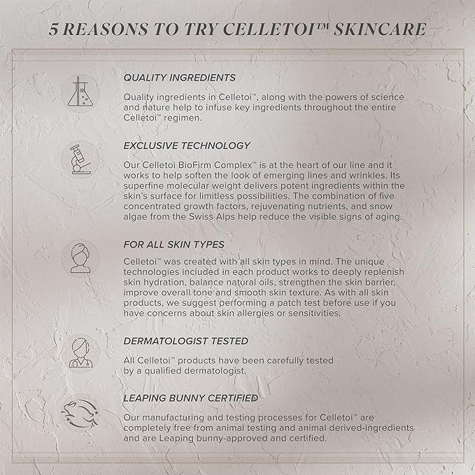 Celletoi Moisture Balancing Cleanser - Dermatologist Tested, Cruelty Free, Vegan - Gentle Foam Removes Makeup, Dirt, Impurities, Leaping Bunny Certified - 4.0 fl oz-FemmiqueWomen
