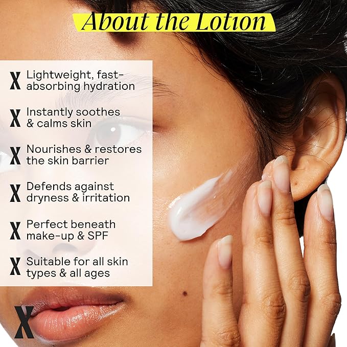 Moisturizing Lotion - Daily Face Moisturizer & Body Lotion for Sensitive Skin - Ceramides & Hyaluronic Acid - No Common Irritants - Non-Comedogenic - Oil-Free - Fragrance Free - 10 Ounce-FemmiqueWomen