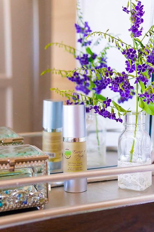 Essence Of Argan 100% Pure Moroccan Organic Argan Oil - Natural EcoCert Oil that Nourishes, Conditions and Moisturizes Your Skin, Hair and Nails-FemmiqueWomen
