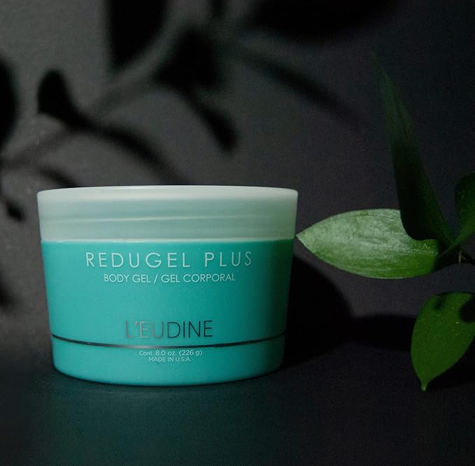 L’EUDINE Redugel Plus Skin Tightening Cream – Pack of 3 – 8oz Anti Cellulite Cream with Mint Oil, Field Horsetail, Marine Algae, Maca Extract – Powerful Non-Greasy Formula – Firming and Toned Skin-FemmiqueWomen