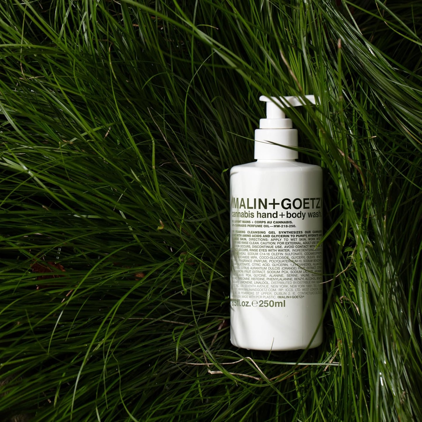 MALIN+GOETZ Cannabis Hand and Body Wash, White, 8.45 Fl Oz (Pack of 1)-FemmiqueWomen