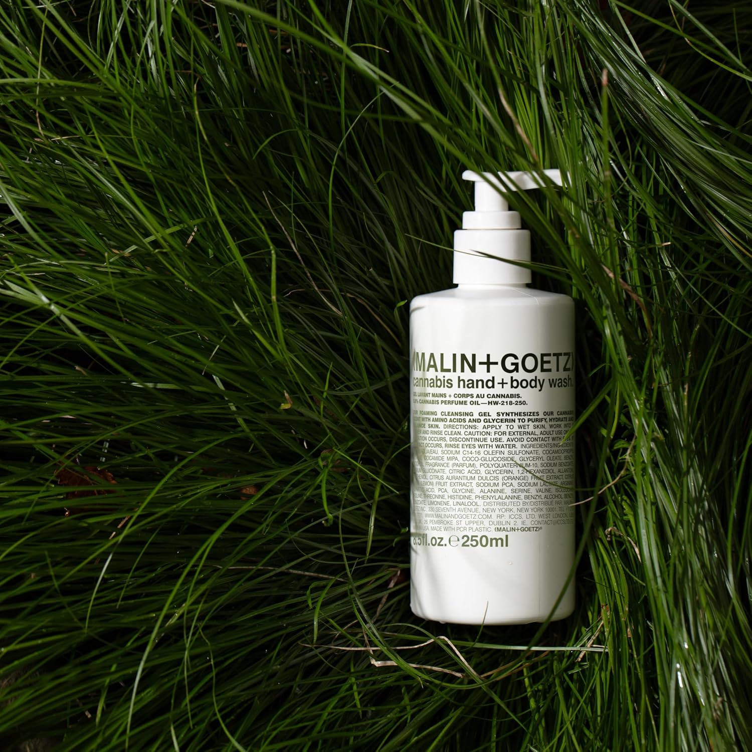 MALIN+GOETZ Cannabis Hand and Body Wash, White, 8.45 Fl Oz (Pack of 1)-FemmiqueWomen