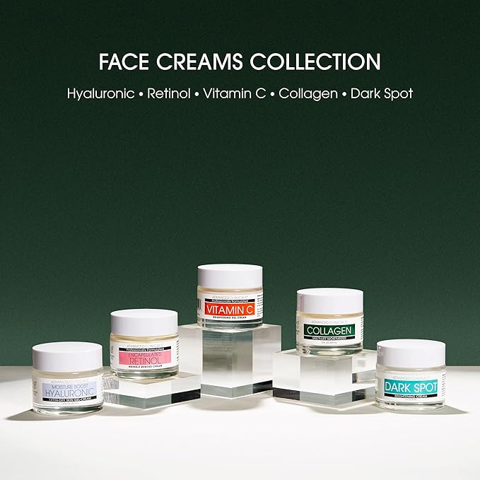 Advanced Clinicals Hyaluronic Acid Moisturizer Gel Face Cream W/Vitamin E + B5 | Hydrating & Vitamin C Face Lotion Hydrates Dry Skin & Improve Look Of Wrinkles & Fine Lines, 2 Fl Oz-FemmiqueWomen