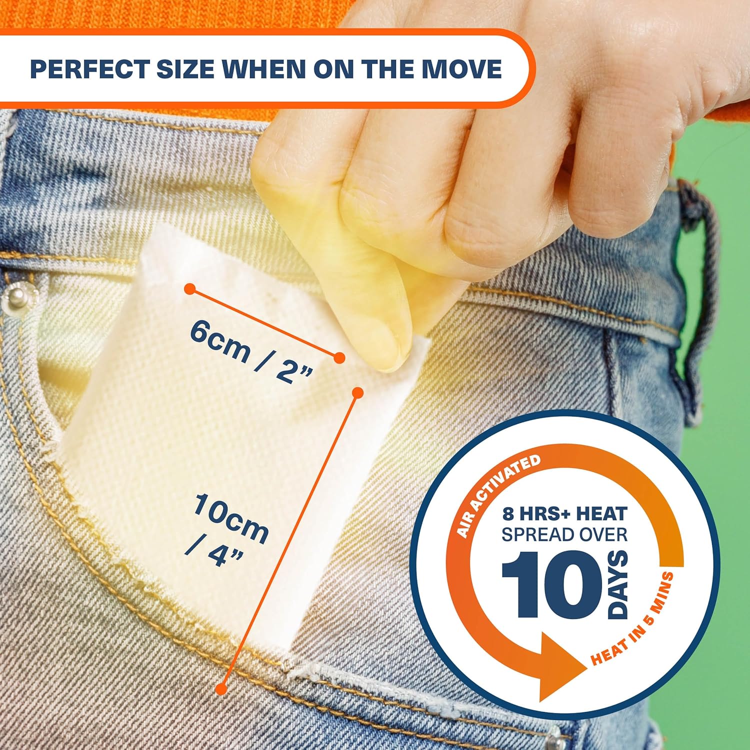 Bramble Hand Warmers Disposable Value Pack (2 Warmers per Pack) Pocket Warmers for Hiking, Outdoor Activities, Skiing - up to 10 Hours of Heat-FemmiqueWomen