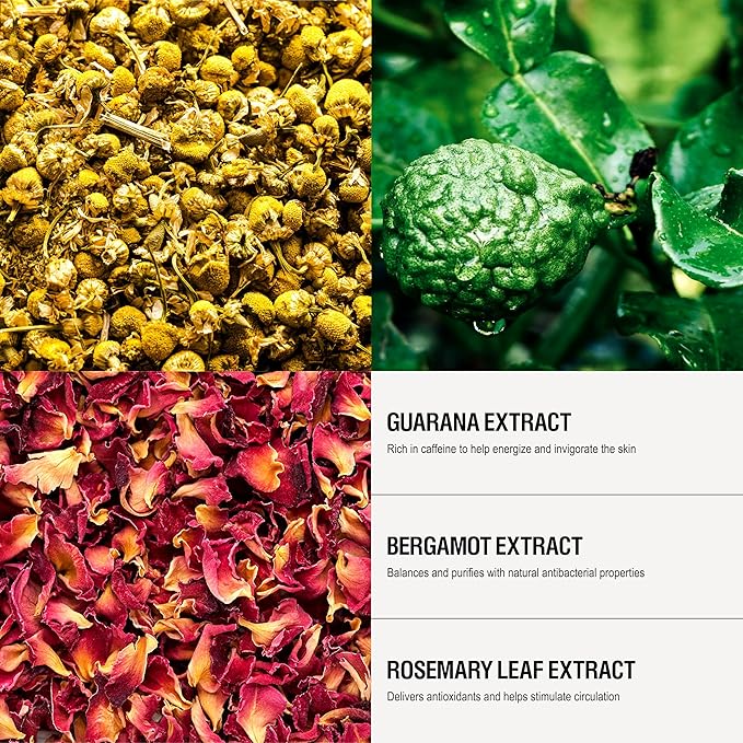 Grown Alchemist Energize Body Cleanser. Chamomile, Bergamot & Rose Body Cleanser. Gentle Body Wash. Hydrates & Cleanses Skin (500 ml)-FemmiqueWomen