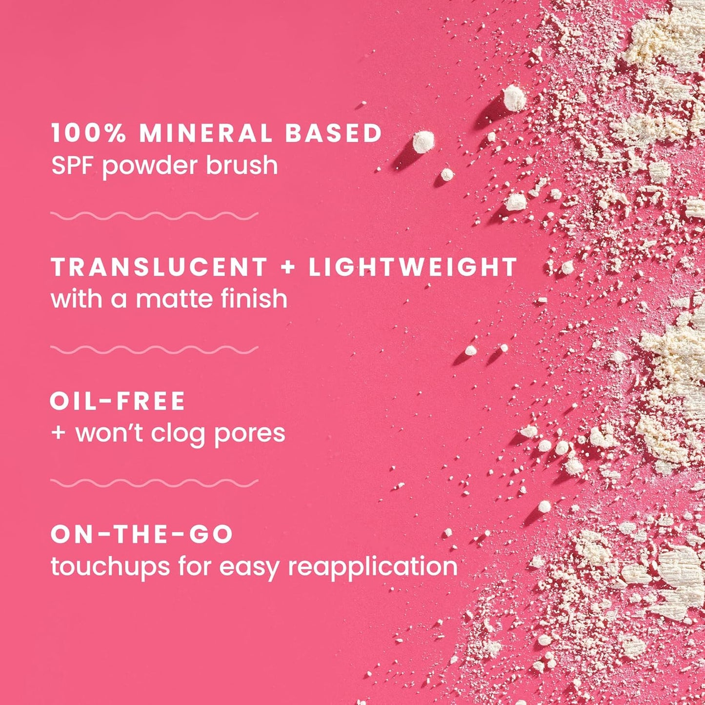 Hawaiian Tropic Mineral Powder Sunscreen Brush SPF 30 | Beach Essentials, Zinc Oxide Mineral Sunscreen Powder SPF, Face Sunblock Travel Size, Brush On Sun Screen Protector for Face and Body, 0.15oz-FemmiqueWomen