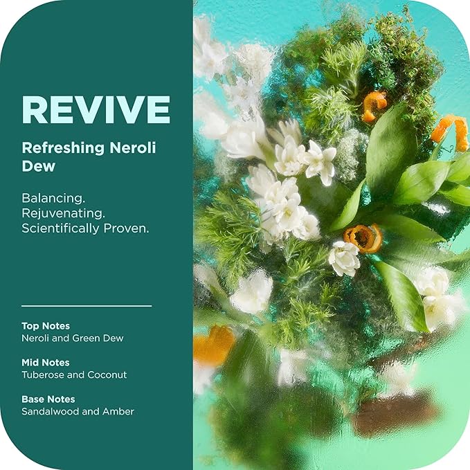 OLLY Revive Body Wash with Magnesium, Electrolytes & Vitamin B12– Nourishing Cleanser for Skin Barrier Repair, Deep Hydration, Refreshing Nerolidew Scent, 17 oz-FemmiqueWomen