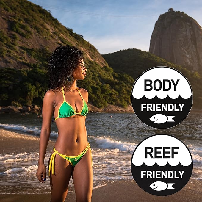 All Good Sunstick - Face Sunscreen, Water Resistant, UVA/UVB Broad Spectrum SPF 30+, Coral Reef Friendly - Beeswax, Zinc, Vitamin E, Shea Butter (Coconut)-FemmiqueWomen