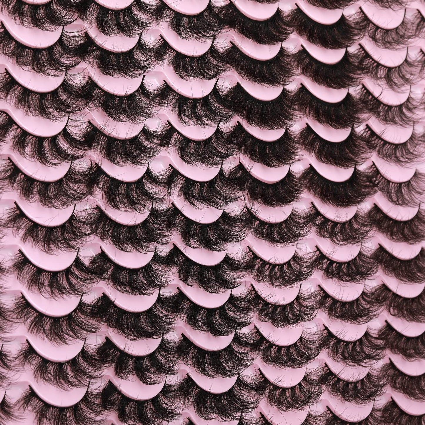 48 Pairs Mink Lashes Thick Eyelashes 8 Styles Mixed Dramatic Long Faux Mink Eye lashes Pack 10D Wholesale Luxury Soft Fake Eyelashes-FemmiqueWomen