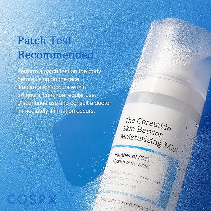 COSRX Barrier Cream Face Mist - Milky Toner with Ceramide & Hyaluronic Acid, Hydrating and Soothing Facial Spray for All Skin Types, 4.06 fl.oz, Korean Skin Care-FemmiqueWomen