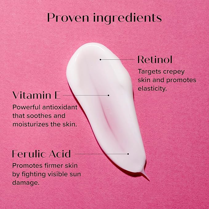 Medix 5.5 Retinol Body Cream + Vitamin C Lotion Anti Aging Moisturizer Skincare Set, Retinol Lotion Targets Wrinkles, Sagging Skin, Crepey Skin, Vitamin C Cream Brightens & Hydrates Dry Skin, Bundle-FemmiqueWomen