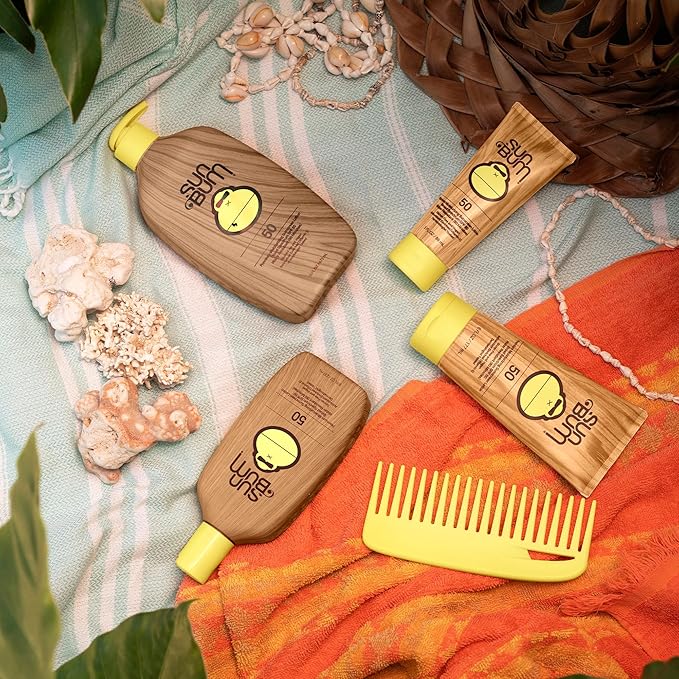 Sun Bum Original SPF 50 Sunscreen Lotion | Vegan and Reef Friendly (Octinoxate & Oxybenzone Free) Broad Spectrum Moisturizing UVA/UVB Sunscreen with Vitamin E | 8 oz (Pack of 2)-FemmiqueWomen