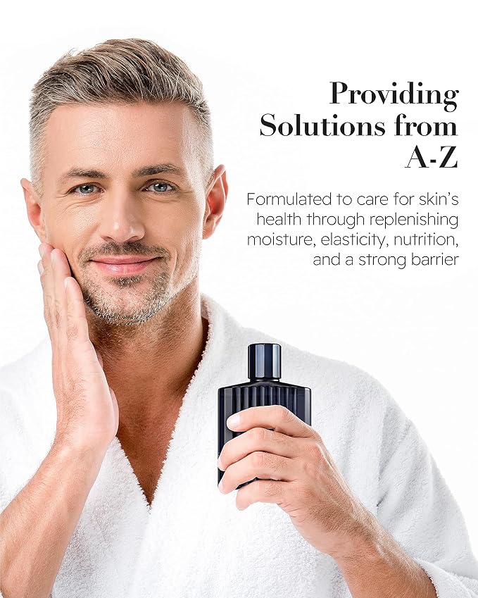 ISA KNOX Age Focus Homme (Premium Skincare Gift Set, 12.2fl oz) - Even Skin Tone & Wrinkle Care. Toner and Lightweight Moisturizer Set , Niacinamide, Adenosine | Korean Skincare,-FemmiqueWomen